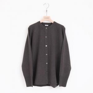 <img class='new_mark_img1' src='https://img.shop-pro.jp/img/new/icons47.gif' style='border:none;display:inline;margin:0px;padding:0px;width:auto;' />homspun ホームスパン ラム12G クルーネックカーディガン(グレー) 新商品