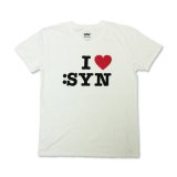 :SYNTHESIZE /  'I LOVE :SYN' S/S T-SHIRT