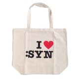 :SYNTHESIZE | 'I LOVE :SYN' TOTE BAG<img class='new_mark_img2' src='https://img.shop-pro.jp/img/new/icons55.gif' style='border:none;display:inline;margin:0px;padding:0px;width:auto;' />
