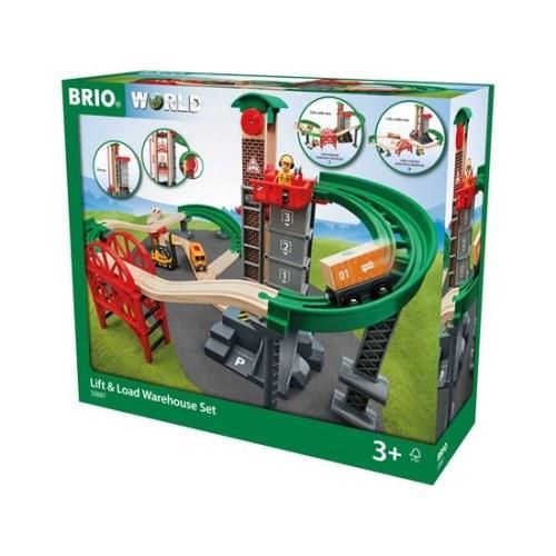 BRIOセット BRIO 33887 ウェアハウスレールセット - おもちゃの通販：博品館