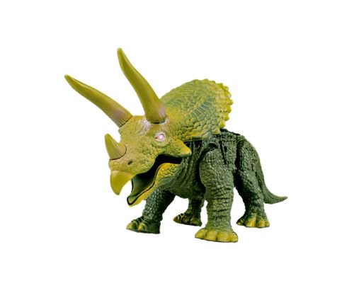 赤外線で歩く恐竜トリケラトプス - おもちゃの通販：博品館オンラインショップ