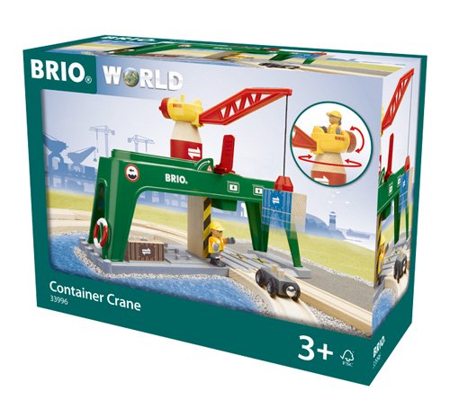 BRIO 33996 コンテナクレーン - おもちゃの通販：博品館オンラインショップ
