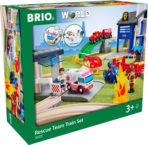 BRIO 36025 レスキューチームセット - おもちゃの通販：博品館