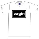 博品館オリジナル 「ZAGIN」 6.2ozヘビーウェイトTシャツ　Lサイズ　白