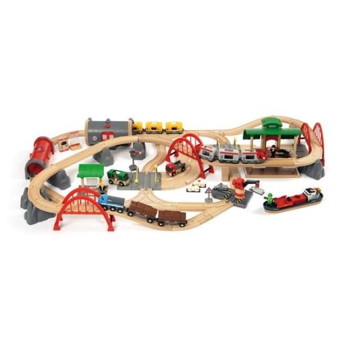 BRIO WORLD 33052 レール＆ロードデラックスセット - おもちゃの通販：博品館オンラインショップ