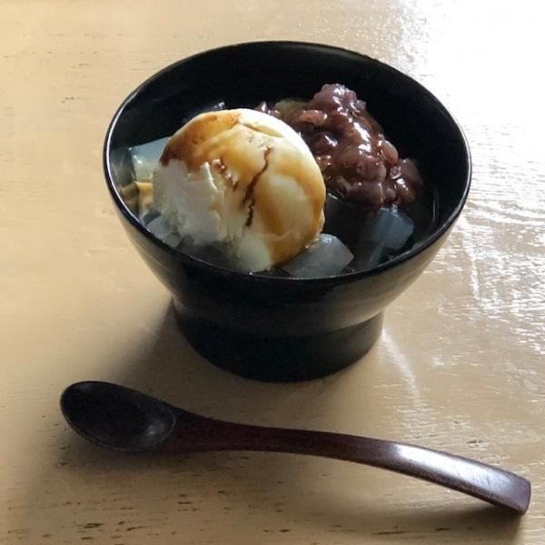 松岡装子　作　デザートグラス（たんぽぽ） 松岡装子 作 デザートグラス（たんぽぽ）