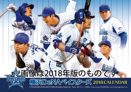 卓上 横浜DeNAベイスターズカレンダー