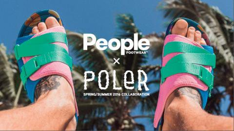 POLER x PEOPLE The Lennon Chiller SANDAL ポーラー ピープル