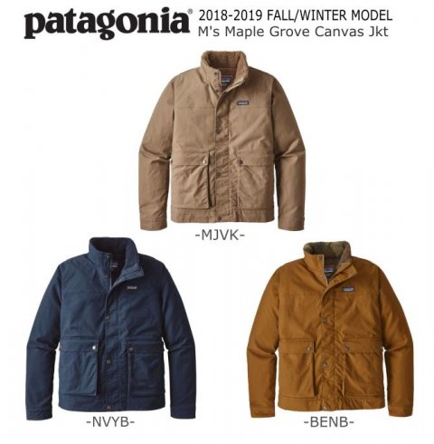 PATAGONIA.M'S.MAPLE.GROVE.CANVAS.JKT.パタゴニア.メンズ.メープル ...