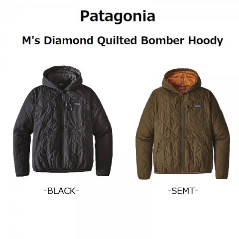 PATAGONIA.M'S.DIAMOND.QUILTED.BOMBER.HOODY.パタゴニア.メンズ