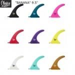 Choice BANANA 9\" シングルフィン Choice Fin BANANA 9.5 Cool White / チョイスフィン バナナ