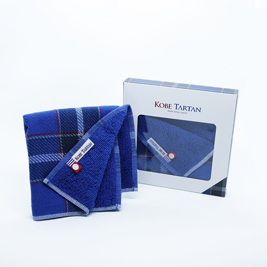 KOBE TARTAN タオルハンカチ - 神戸元町の革財布・革小物・革製品通販 STUDIO KIICHI（スタジオ キイチ）