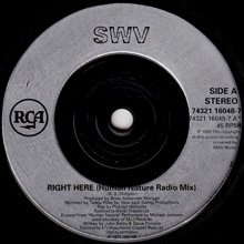 SWV / RIGHT HERE (7インチ) - SLAP LOVER RECORD オールジャンル