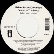 BRIAN SETZER ORCHESTRA / GETTING' IN THE MOOD(7インチ