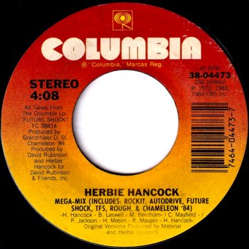 HERBIE HANCOCK / MEGA-MIX / TFS(7インチ) | ジャズピアニストの 