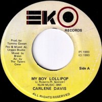 CARLENE DAVIS / MY BOY LOLLIPOP(7インチ)