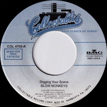 BLOW MONKEYS / DIGGING YOUR SCENE(7インチ) | COLLECTABLES