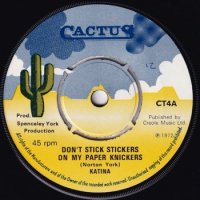 KATINA / DON'T STICK STICKERS ON MY PAPER KNICKERS(7)