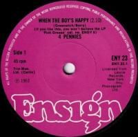 FOUR PENNIES / CARLO / WHEN THE BOY'S HAPPY / LITTLE ORPHAN GIRL(7)