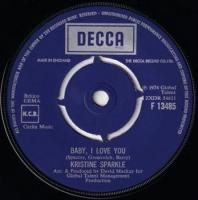 KRISTINE SPARKLE / BABY I LOVE YOU(7)
