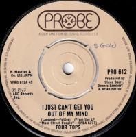 FOUR TOPS / I JUST CAN'T GET YOU OUT OF MY MIND(7)