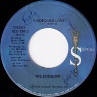 CHEQUERS / UNDECIDED LOVE(7)