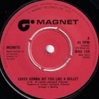 MIDNITE / LOVES GONNA HIT YOU LIKE A BULLET(7)