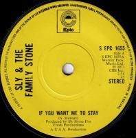 SLY & THE FAMILY STONE / IF YOU WANT ME TO STAY(7)