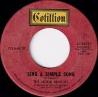 NOBLE KNIGHTS / SING A SIMPLE SONG(7)