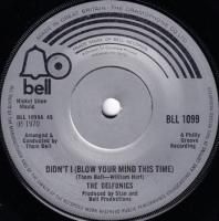 DELFONICS / DIDN'T I (BLOW YOUR MIND THIS TIME)(7)