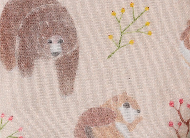 人気ヒエトリパット「KAYO AOYAMA 北海道の動物たち」4枚セット【送料無料】