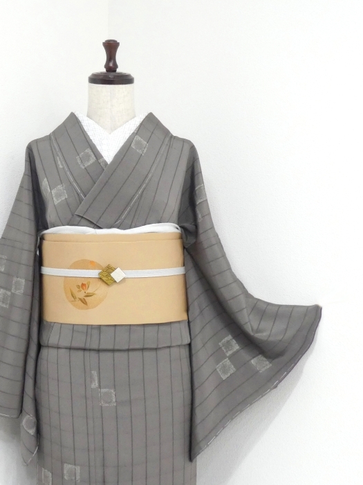 正絹小紋 - 雅星本店 －アンティーク着物リサイクル着物の通販ショップ