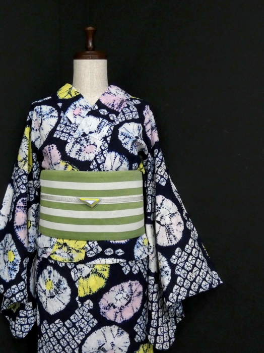 有松鳴海絞り - 雅星本店 －アンティーク着物リサイクル着物の通販ショップ