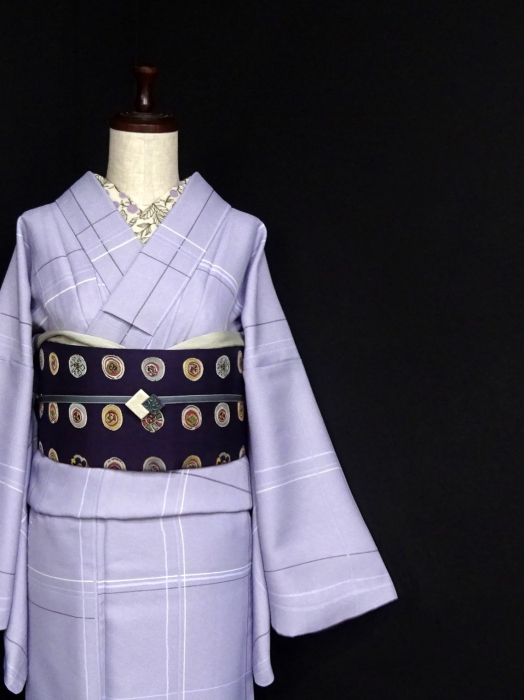 b133 辛口モダン モノトーン 洗える小紋フルセット 身丈158裄丈66 b133 辛口モダン モノトーン 洗える小紋フルセット 身丈158裄丈