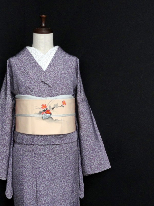 未使用　単衣　染め縮緬小紋（茶屋辻文）裄65 正絹美品 188230670.jpg?cmsp_timestamp=