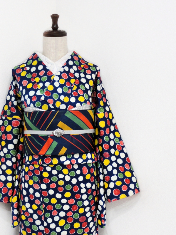 別誂二尺袖着物正絹袷真正アンティーク品 別誂二尺袖着物正絹袷真正アンティーク品 2_000000006209.jpg