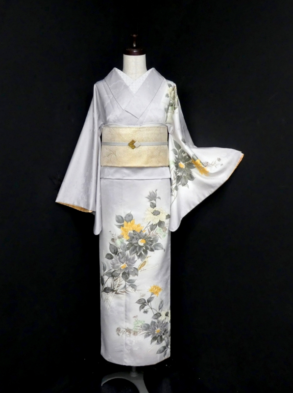 別誂二尺袖着物正絹袷真正アンティーク品 別誂二尺袖着物正絹袷真正アンティーク品