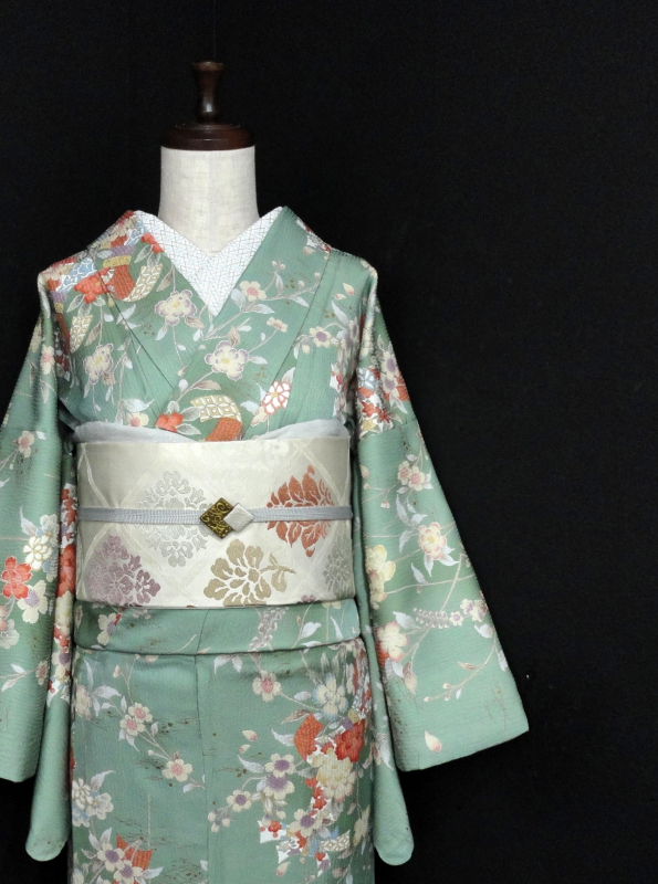 あわせ　身丈157 小紋　色無地　美品 189028480.jpg?cmsp_timestamp=