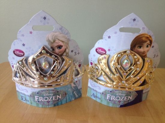 At redigere levering tyk NEW Disney Store Frozen GOLD ANNA or Silver ELSA Tiara Crown Girl Costume  Dress - ディズニーフィギュア・グッズ通販店舗 ディズニーコレクション