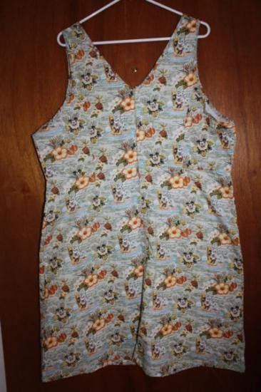 アウラニ ハワイ ディズニー フローラル サーフ レトロ コットン