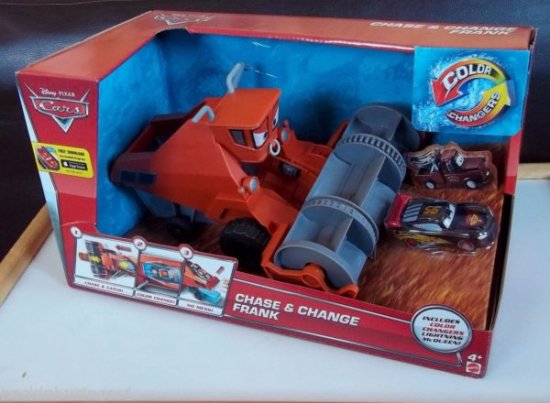 DISNEY-CARS-CHASE & CHANGE FRANK w/ COLOR CHANGERS LIGHTING McQUEEN-BNIP &  NICE! - ディズニーフィギュア・グッズ通販店舗 ディズニーコレクション