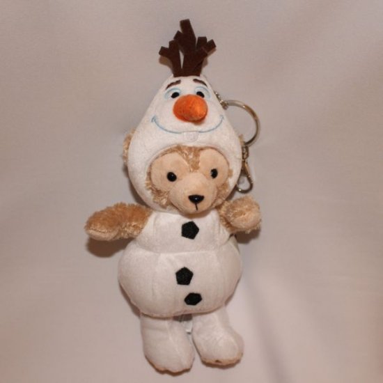 Hong Kong Disneyland Duffy in Olaf the Snowman outfit Plush Toy