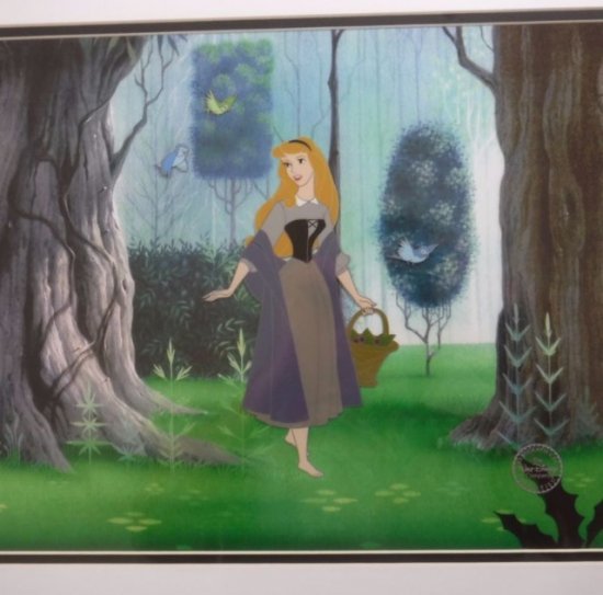 ディズニーリゾートディズニー 眠れる森の美女 オーロラ姫 セル画 - その他