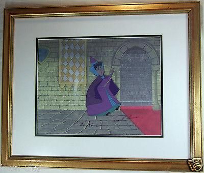 レア 眠れる森の美女 セル画 Disney ディズニー 眠れる森の美女 ブライアローズ セル画 原画