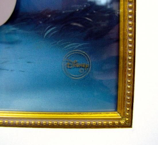 ディズニー　ダンボ アニメーション セル画 シルバーフレーム ディズニー セル画「ダンボ」額縁2種選択可 展示用フック付