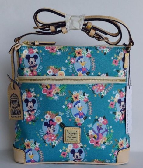 Disney 2016 Epcot Flower Garden Festival Dooney Bourke CrossBody