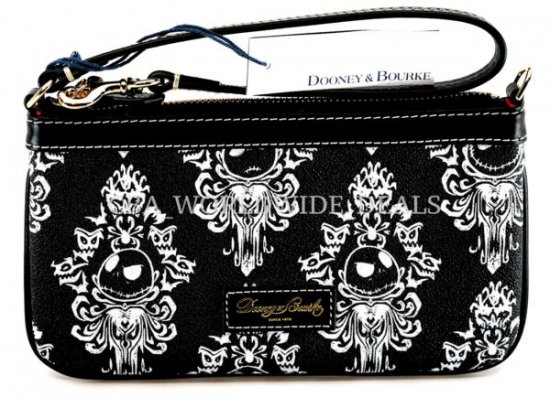 New Disney NIGHTMARE BEFORE CHRISTMAS JACK SKELLINGTON Dooney Bourke Wristlet