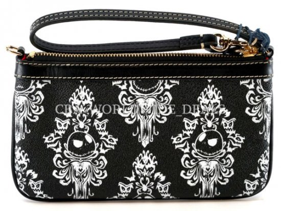 New Disney NIGHTMARE BEFORE CHRISTMAS JACK SKELLINGTON Dooney Bourke Wristlet