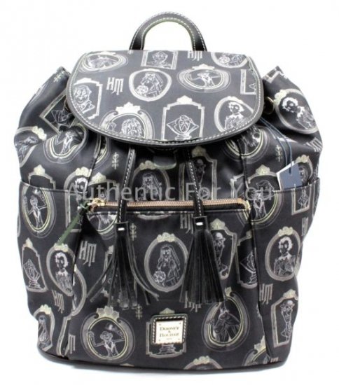 NEW Disney Dooney Bourke Haunted Mansion Portraits Backpack