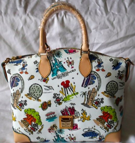 New Disney World Dooney Bourke Disneyana SATCHEL Crossbody Purse